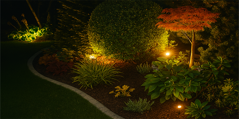 Landscape Path & Garden