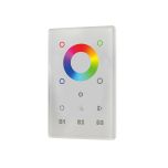 RGB Multi-zone RF Wall Mount Remote for low voltage LED lights