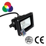 10W RGB LED Outdoor Floodlight - LED Outdoor Floodlights