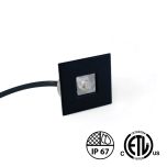 RD12 1W Black Square Trim