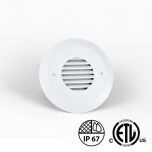 Round Louver LED Step Light - LS-RD05HV-LVR - Round LED Step Lights