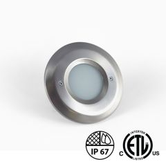 Round Window LED Step Light - LS-RD05HV-WIN - LED Path Lights