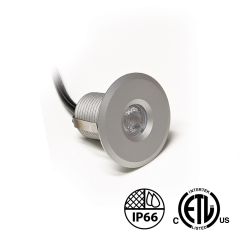 New 1" Recessed LED Step Light - LS-RD28-3K - RV & Yacht LED Bulbs