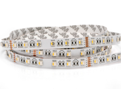 24V - 25M (82') Wholesale roll of Indoor RGBW 4in1 chip RGB + 2700K LED Tape Light - 14.4W/M (4.4W/FT) - Flexible LED Strip Lights