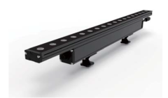 RGBW LED Wall Washer RGB + 3000K Warm white LEDs - LS-WW2-RGBW-48-BK