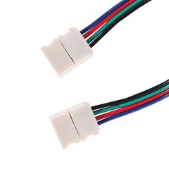 RGB Connector on Both Ends - Flexible LED Strip Lights
